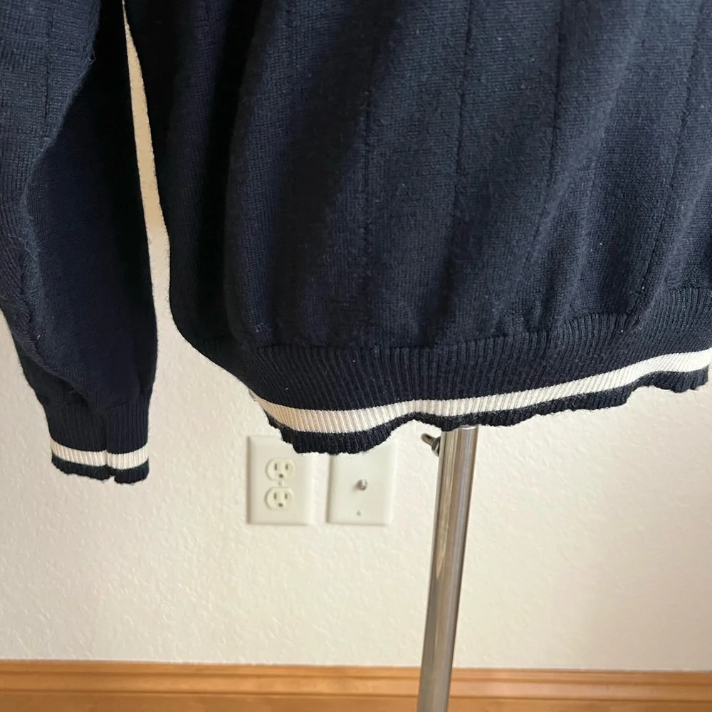 Vintage Dale of Norway Sport Navy Wool Sweater Size XL - Picture 5 of 6